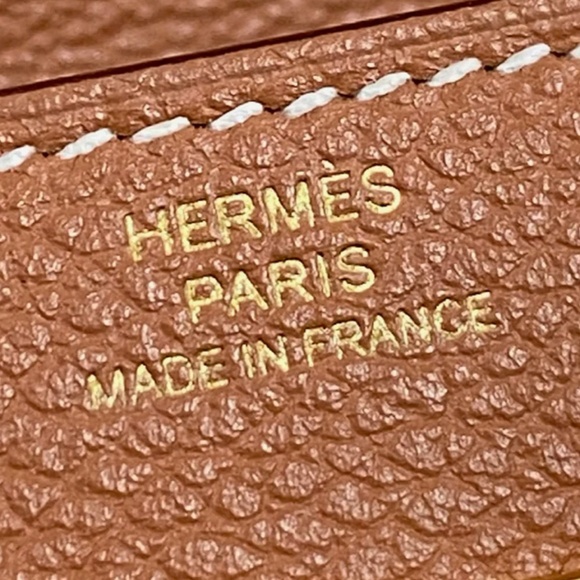 Authentic Pre-Owned Hermes Kelly To Go Gold Evercolor Gold Hardware - Picture 16 of 16